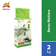 Pearl White Rice 2KG (Cap Asas) 珍珠白米 + Packing Fees (RM 0.50)