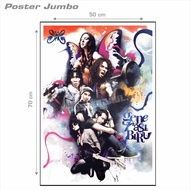 Poster Jumbo: SLANK GENERASI BIRU #SLK07  -  ukuran 50 x 70 cm