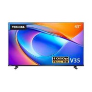 ทีวีแอลอีดี 43 นิ้ว TOSHIBA (FULL HD, LED, VIDAA) 43V35RP (1297448)