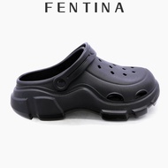 FENTINA Sandal Kodok Wanita Sandal Slop Wanita Kekinian Sandal Fuji Wanita Selop Sandal Baim Wanita