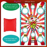 MagiDeal Sandbag Throwing Game Toss Games 80x135cm Interactive Carnival Games Throwing Bags for Game