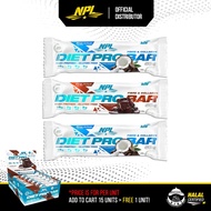 NPL Diet Pro Bar 50g – High Protein, Healthy Snack, Lean Muscle, Halal Fitness Gym Supplement, Fitness (BUY 15 FREE 1)