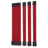 [HOT SALE]GPU Power Supply Extension Cable: Soft  for Braided 30cm with Comb Kit