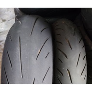 battlax s22 120/70/17&180/55/17 used tyre