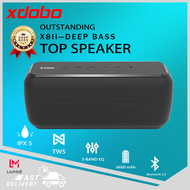 XDOBO ลำโพงบลูทูธ ลำโพงซับวูฟเฟอร์ แบบพกพา X8-ii 60W ลำโพงบลูทูธไร้สาย ลำโพงบลูทูธเบสหนัก ชาร์จได้