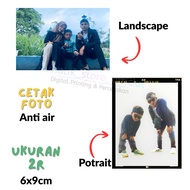 Print 2R size waterproof photo