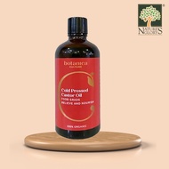 Botanica Culture Organic Cold Pressed Castor Oil (100ml) USDA organic, hexane free