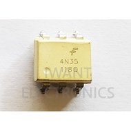 4n35 WHITE OPTOCOUPLER SMD
