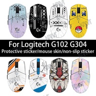 Kam Mouse Side Grip Stretch Sticker Anti-Slip Matte Sticker Sweat-absorbing Protective Film Cartoon 