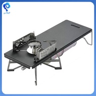 Portable Camping SetOutdoor Kitchen Table Gas Stove Burner Rack - Camping Accessories for Outdoor En