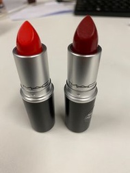 Mac 唇膏 108 607 珊瑚色 豆沙色 lip stick 秋冬色 two 
