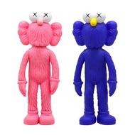 28cm Sesame Street Anime Figure KAWS Elmo XX Eyes PVC Action Figures Model Toys Doll Car Decoration For Room 2023 Fashion Birthday Gift For Friends