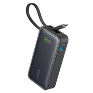 Anker Powercore Nano 10000mAh 30W PD PowerBank with Built-in USB-C Cable PD 30W Max Output with 1 US