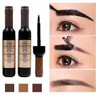 Perfect Waterproof Tattoo Eyebrow Gel Red Wine Tattoo Brow Gel Tint Waterproof Peel Off Dye Eye Brow