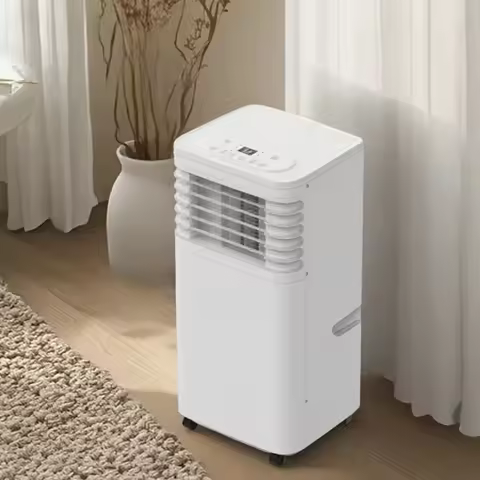 4 in 1 Portable air Conditioner 7000BTU Portable Electric AC Plastic Mobile Standing Indoor air Cond