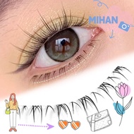 MIHAN Under Eye Lashes, Soft Natural Lower Eyelashes, Handmade  Band Korean Makeup Manga Bottom Mang