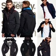 🌷Superdry極度乾燥男女裝衝鋒外套全天候超保暖連帽防水外套風衣大褸大衣Pop Zip Hooded Arctic Sd Windcheater Jacket All weather fleece