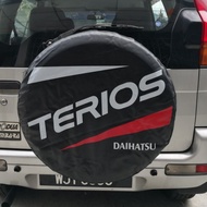 Perodua kembara daihatsu terios pvc canvas spare wheel cover. Dust cover spare wheel. 205/70r15