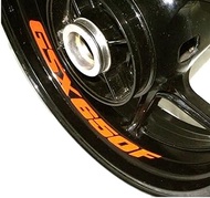 PUXINGPING- Motocycle Wheel Sticker Inner Rim Decal Reflective Stickers Stripes for SUZUKI GSX650F