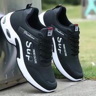 ALIKESMAN 2024 Style Black Shoes For Men Rubber Shoes For Men Sapatos Pang Lalaki  Running Shoes For