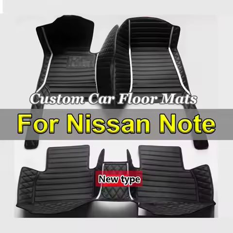 Car Floor Mats For Nissan Note e-Power E13 2WD 4WD 2021~2023 Waterproof Floor Mats Accesorios Para A