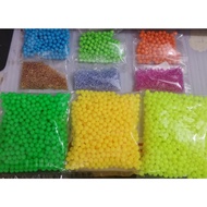 QUALITY PLASTIC BEADS SIZE 2mm AND 6mm WITH HOLES AND NO HOLES / 2mm AND 6mm QUALITY PLASTIC SEWING 