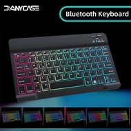 DANYCASE Backlit Keyboard For Bluetooth-compatible Apple Samsung Xiaomi Tablet Smart Phone PC 10inch Wireless Keyboard