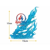 Effect blue fire for action figure