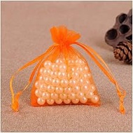 JINLONG 50pcs Organza Gift Bag Jewelry Packaging Bags Wedding Party Decoration Drawable Bags Sachet 