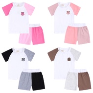 0-14Year Old Children's Clothing for Boys Cotton T-shirt + Pants Boy Clothes Set