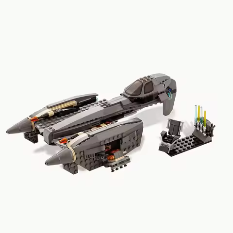 454PCS MOC General Grievous' Starfighter Spaceship Fighter Creative building blocks Educational toys