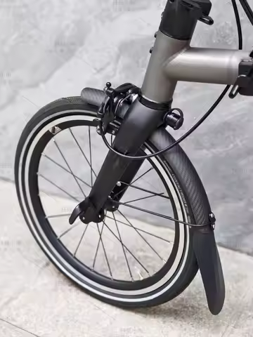 Bike Mudguard Carbon Fibre for Brompton P/T Line Fender