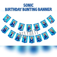 Sonic Birthday Banner/ Sonic Banner Sonic/ Banner Sonic Birthday Banner Sonic/ Sonic The Hedgehog