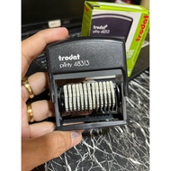 numbering stamp 13 digit, self ink stamp to used self ink adjustable numer 13 digit