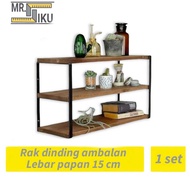 SIKU Minimalist Wall Stacking Rack/Wall Mounted Shelf For Decoration/Board Shelf/Wall Elbow Shelf