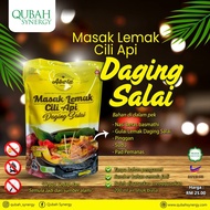 Qubah Synergy Nasi Masak Lemak Cili Api Daging Salai EQSS