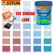 JOTUN 15 LITER JOTASHIELD ANTIFADE LOW SHEEN EXTERIOR PAINT / CAT DINDING RUMAH LUAR LOW SHEEN ( PAGE B )