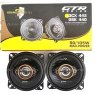 Adams Digital GTR Series GCX 442 4inch 2-ways Car Coaxial Speaker System