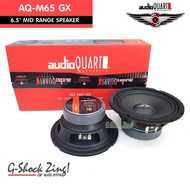 AUDIO QUART Mid Range Speaker ลำโพงรถยนต์ ดอกลำโพง6.5นิ้ว เครื่องเสียงรถยนต์ audio quart GX-Series รุ่น AQ-M65 GX =1 คู่