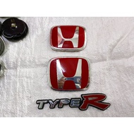 Original DC5 Type R Red Logo Emblem