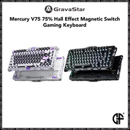 GravaStar Mercury V75 75% Hall Effect Magnetic Switch Gaming Keyboard