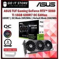 ASUS TUF Gaming GeForce RTX™ 5060 Ti 16GB GDDR7 OC Edition GRAPHICS CARD (TUF-RTX5060TI-O16G-GAMING)