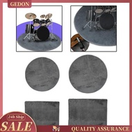 [Gedon] Electric Drum Mat, Sound Absorption, Floor Protection, Non-Slip, for Home Recording Room, Drum Practice