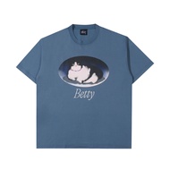 Hindia - Betty Bleached - T-shirt - Deep Blue