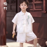 Boy Hanfu Set Children Chinese Tang Little Boy New Chinese Two Set Handsome