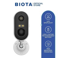 Biota Smart Camera Battery Fixed - Kamera Cctv Wifi Jarak Jauh Tanpa Kabel Terbaru Terlaris Terbaik