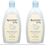 預購  Aveeno Baby  燕麥2合1沐浴洗髮露孖裝