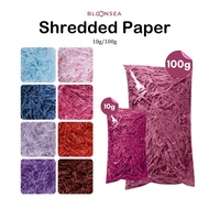 10g 100g Shredded Paper Crinkle Filling Gift Craft Tissue Box Surprise Foam Kotak Raffia Cebisan Ker