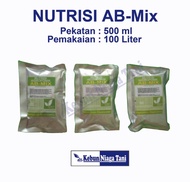 Hidroponik Surabaya Nutrisi Ab Mix 500 Ml Sayuran Daun - Abmix - Pupuk