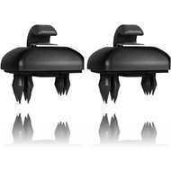 2PCS Audi Inner Sun Visor Clips, Upgraded Car Interior Sunscreen Holder Hook - Compatible with Audi 